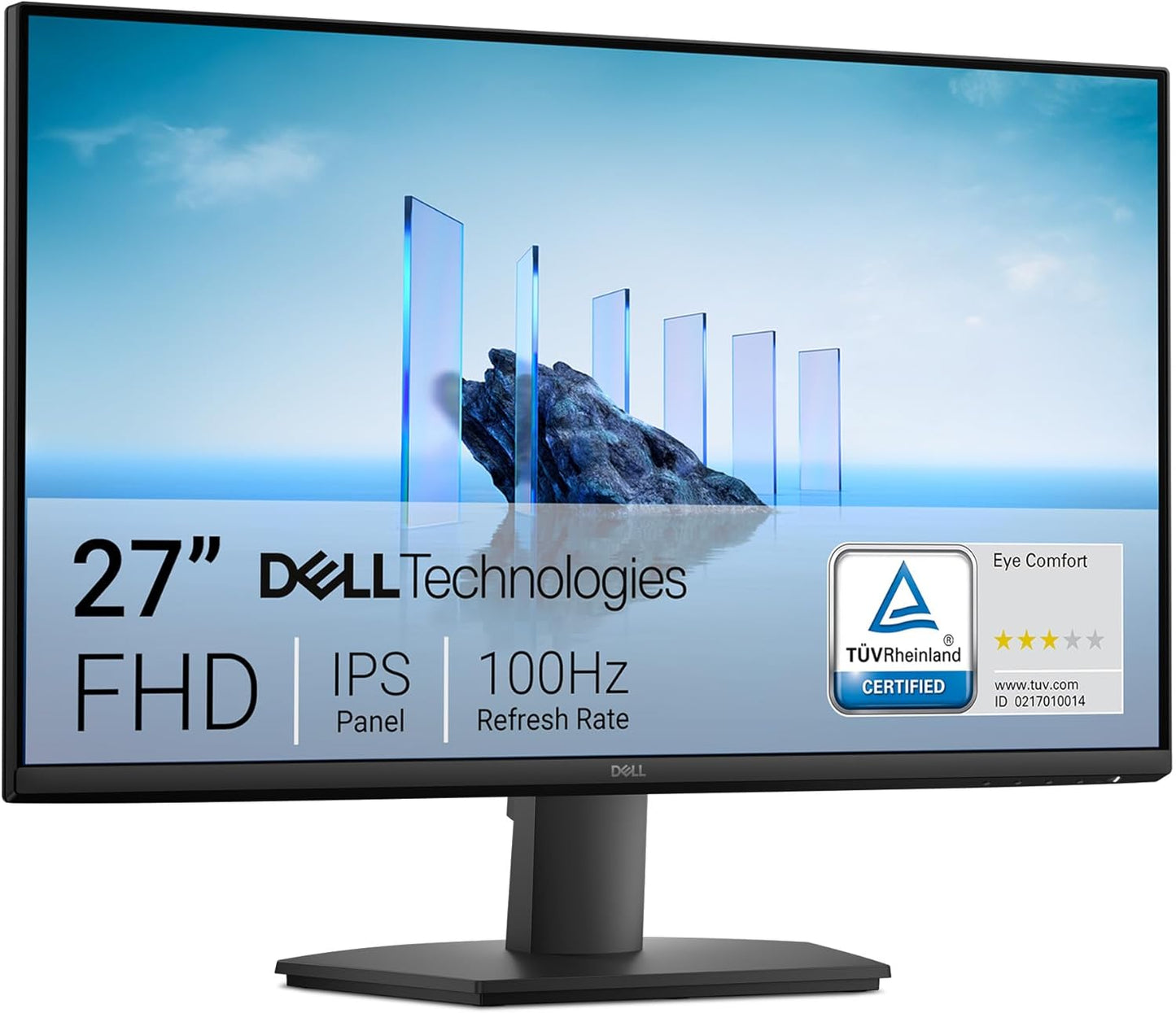 24 Monitor - SE2425HM - 23.8-Inch Full HD (1920X1080) 16:9 100Hz Display, IPS Panel, 16.70 Million Colors, Anti-Glare, 1 HDMI / 1 VGA Port, TÜV Rheinland 3-Star*, Comfortview plus - Black