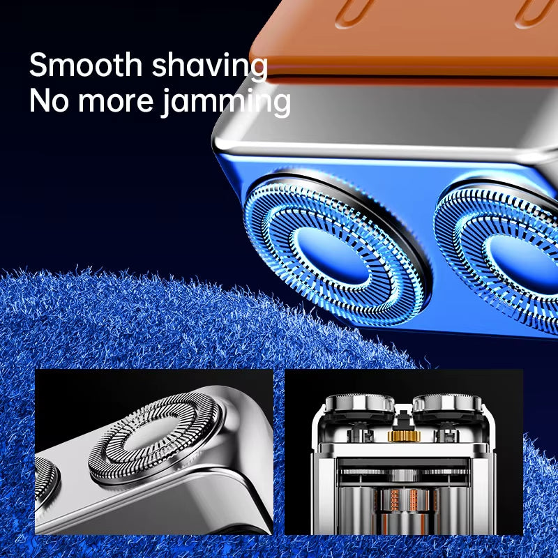 Upgrade Your Grooming Game with the Ultimate Electric Smart Shaver! 💈🔋 Perfect for Home & On-the-Go! #MensGrooming #ShaverEssentials