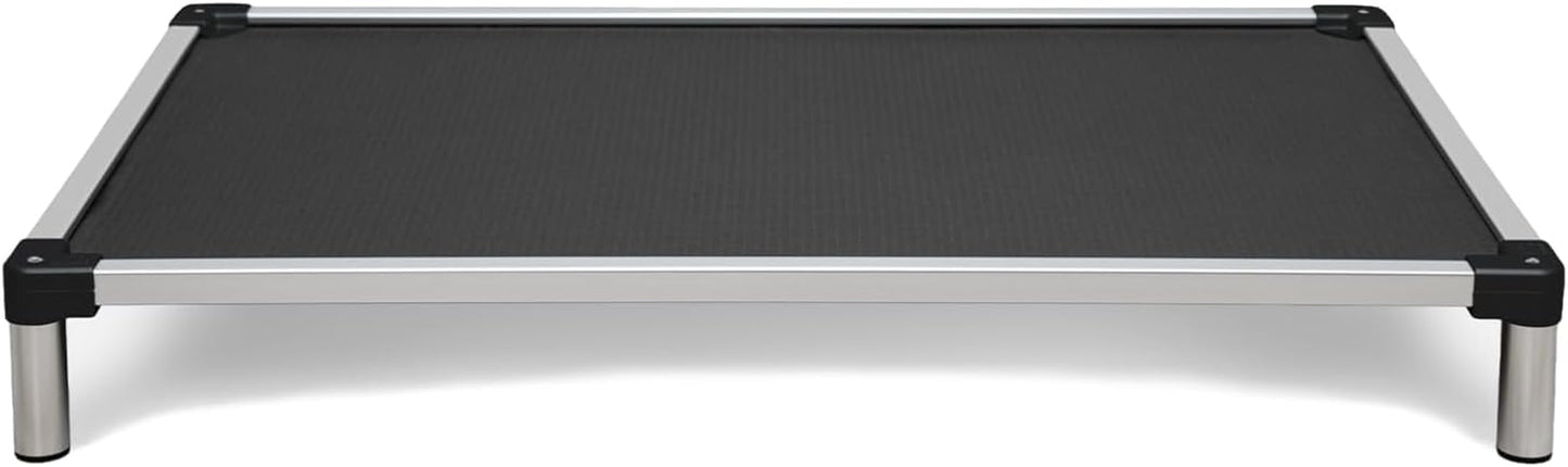 Say goodbye to chewed-up beds! 🐾 Check out the K9 Ballistics Chew Proof Elevated Cooling Cot for Small Dogs & Puppies - tough, comfy, and ready for your little chewer! 🖤✨