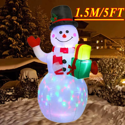 Light Up Your Holidays with Our Festive Inflatable Christmas Decoration! Perfect for Indoor & Outdoor Fun! 🎄✨