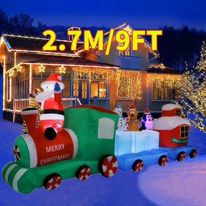 Light Up Your Holidays with Our Festive Inflatable Christmas Decoration! Perfect for Indoor & Outdoor Fun! 🎄✨