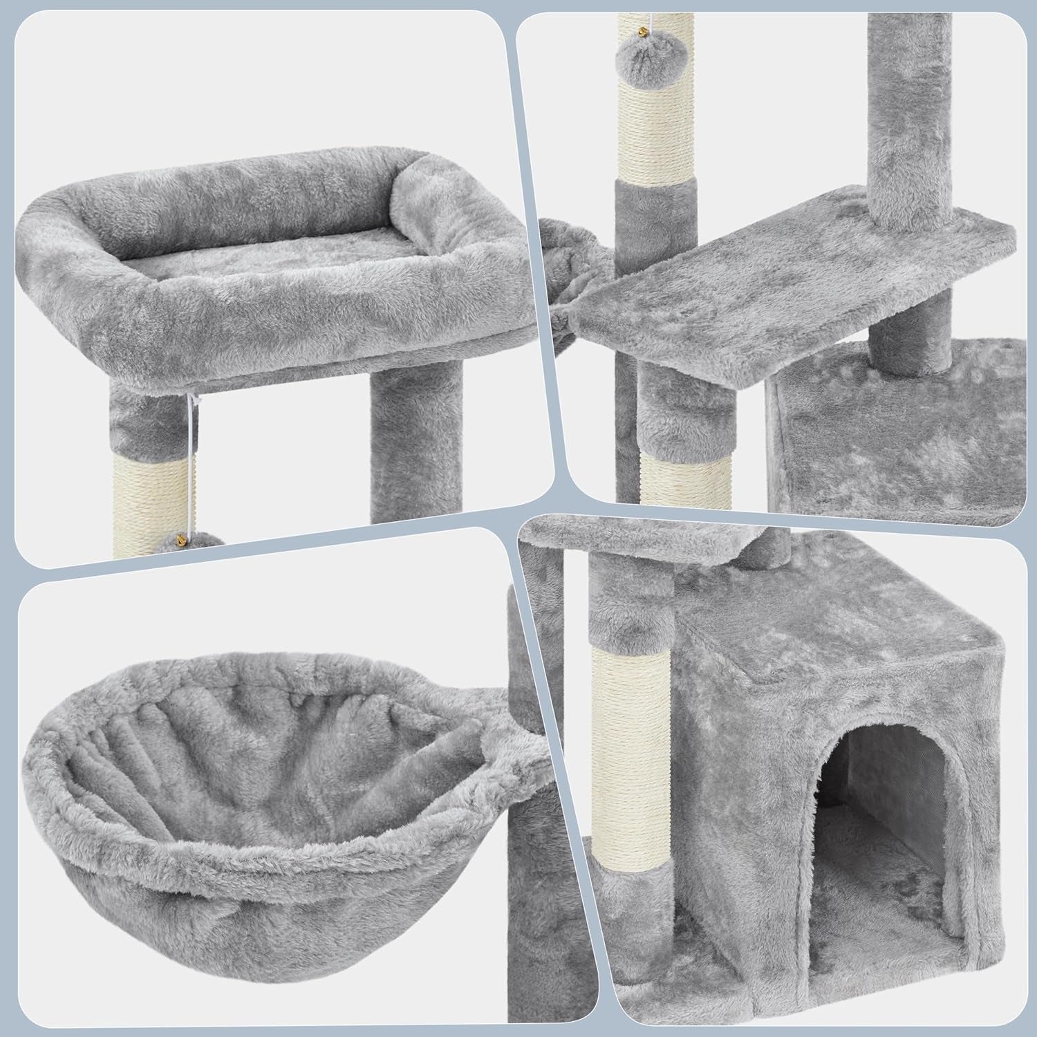 Upgrade your kitty's playground with the Topeakmart 34" Cat Tree! 🐾 Plush condo, cozy platform & fun basket for endless indoor adventures! 🐱✨ #CatFurniture #HappyKittens