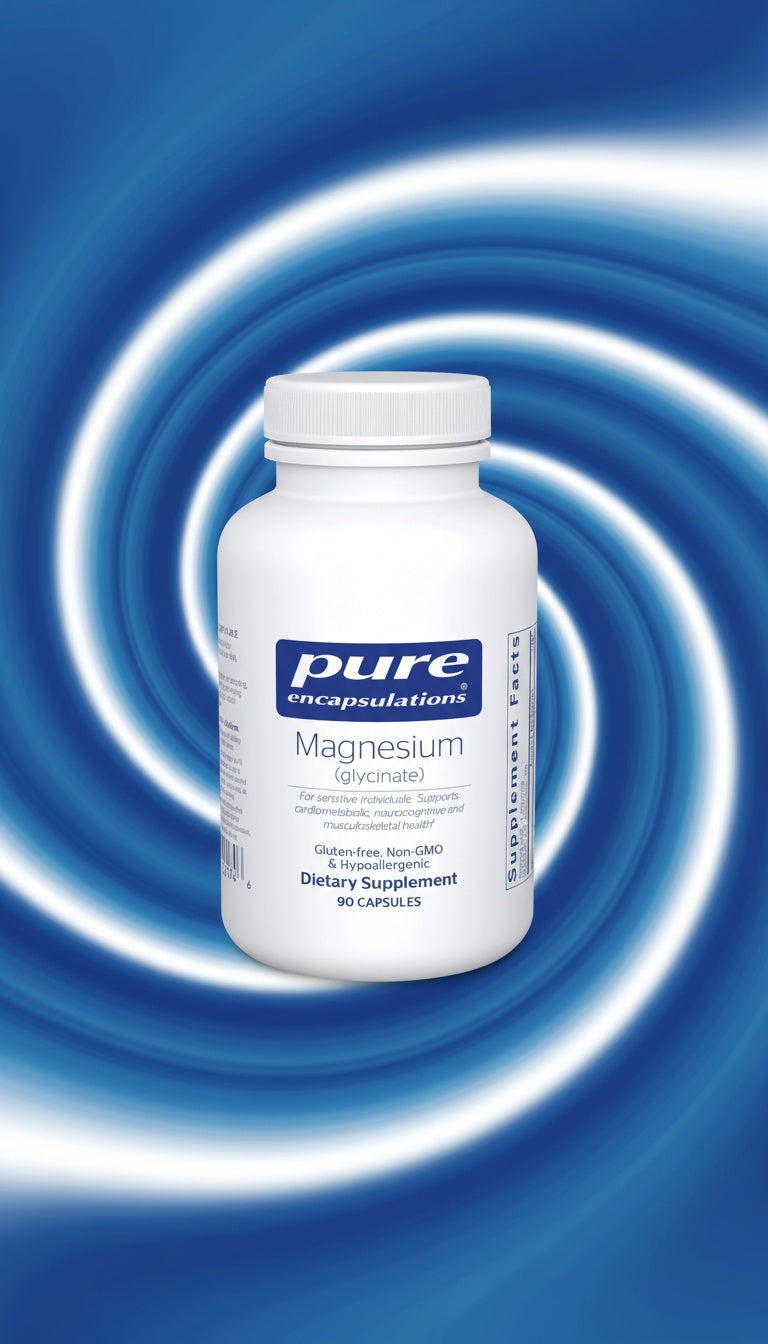 Unwind and Recharge: Magnesium Glycinate for Stress Relief, Better Sleep, and Heart Health! 🌙💪✨ 90 Capsules of Wellness!