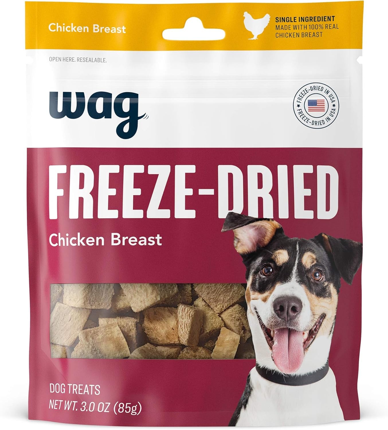 Treat your pup to the goodness of Wag's Freeze-Dried Lamb Liver! 🐾 High protein, grain-free, and perfect for training or as a meal topper! 🐶✨ #DogTreats #HealthyPups #WagLife
