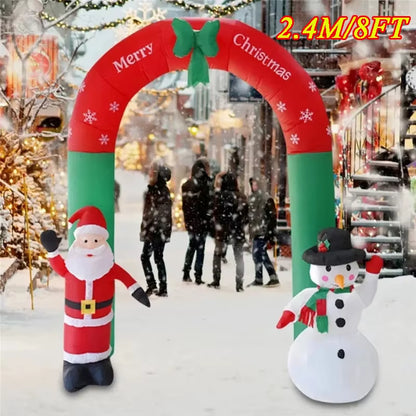 Light Up Your Holidays with Our Festive Inflatable Christmas Decoration! Perfect for Indoor & Outdoor Fun! 🎄✨