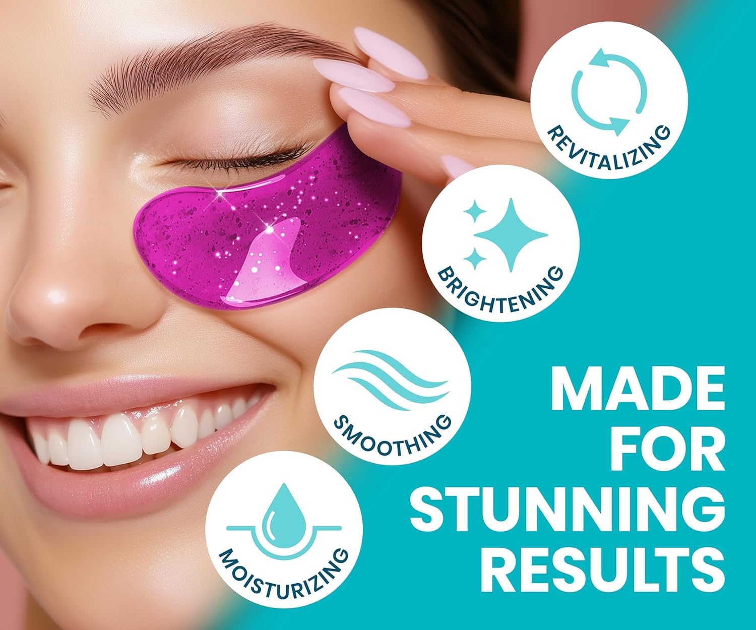 Revitalize Your Eyes! 🌟 Try Stylia's Vegan Collagen & Vitamin C Under Eye Patches for Dark Circles & Puffiness - 30 Pairs of Hydrating Magic! 💧✨ #SkincareGoals #CrueltyFree