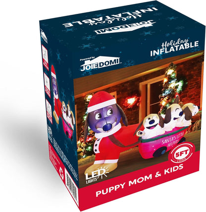 Get into the holiday spirit with our adorable 5 FT Christmas Puppy Inflatable! 🎄🐶 Perfect for your yard or indoor decor, this self-inflating cutie lights up with built-in LEDs!✨ #ChristmasDecor #InflatablePuppy #HolidayVibes