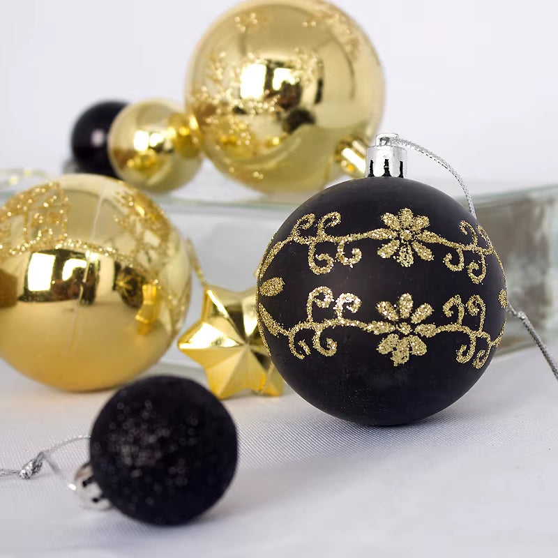 Get Festive with 44Pcs 6CM Christmas Ball Ornaments for Your Tree! Perfect for Home Decor & New Year Celebrations! 🎄✨ #ChristmasDecor #PartySupplies