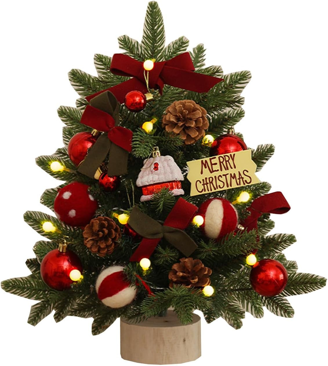 Spruce Up Your Space with Our 18" Mini Christmas Tree! 🎄✨ Perfect for DIY Holiday Decor at Home or the Office! #ChristmasVibes #HolidayDecor