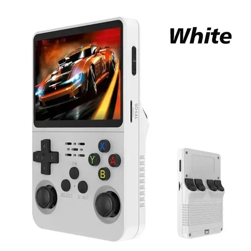NEW  Retro Handheld Video Game Console Linux System 3.5-Inch IPS Screen Mini Portable Handheld Video Player 64GB 15000 Games