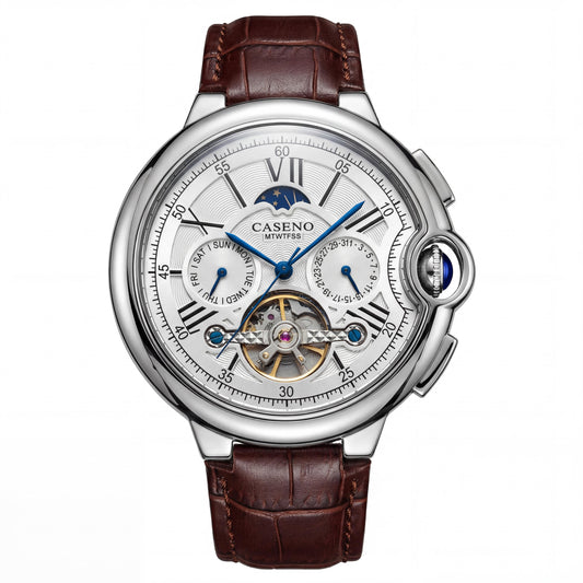 Elevate Your Style: Men's Multi-Function Automatic Watch with Eye-Catching Blue Light Feature