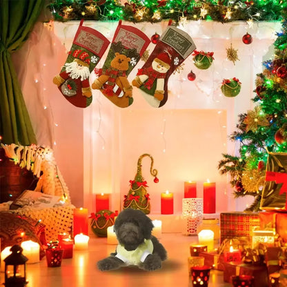 Get Festive with Our Classic Large Christmas Stockings Featuring Santa, Snowman, and Reindeer! Perfect for Family Holiday Cheer! 🎄✨