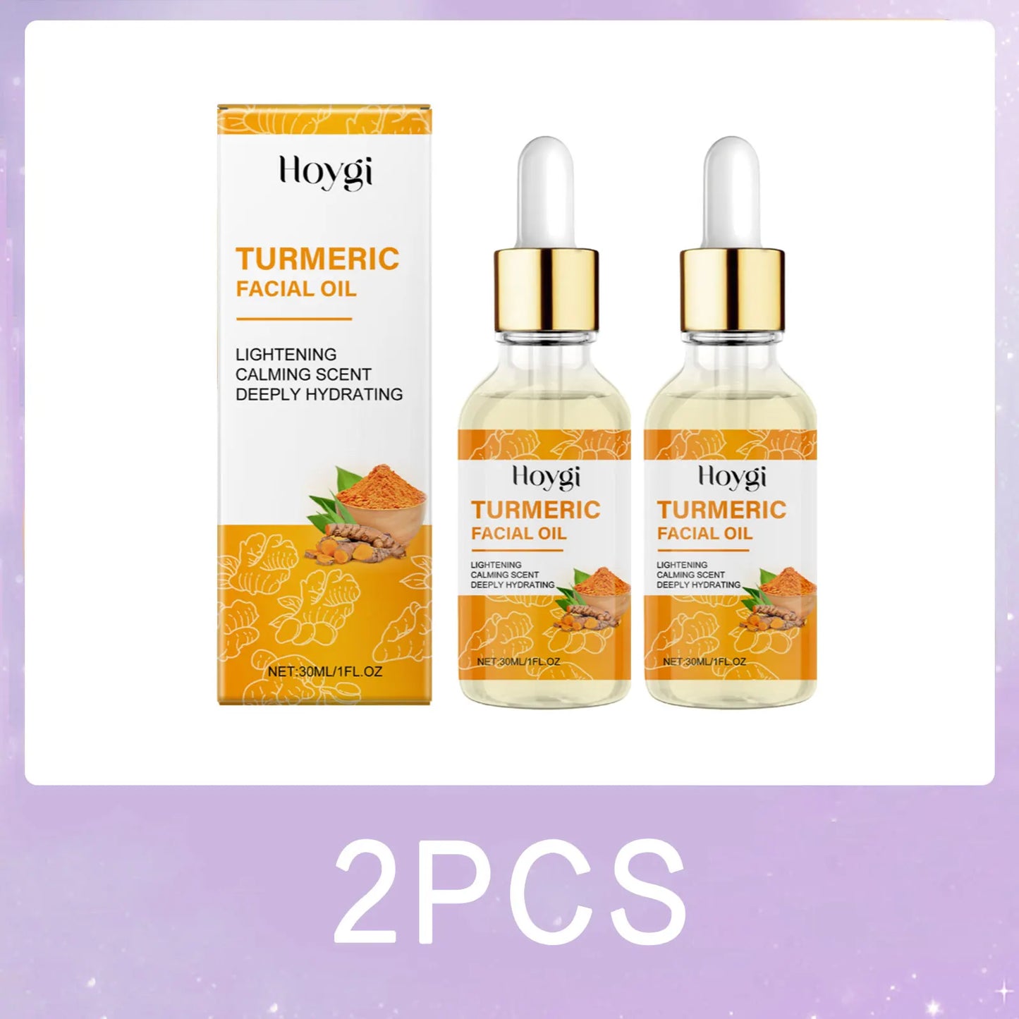 Glow Up with Our Turmeric Skincare Set! 🌟 Say goodbye to acne and dark spots while hydrating your skin with our moisturizing face cream and brightening serum! 💛✨