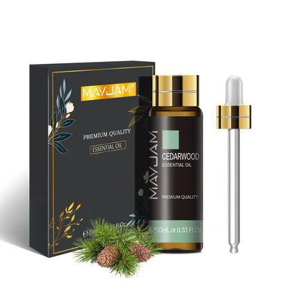 10Ml Pure Plant Essential Oil for Humidifier Diffusers Mint Lavender Tea Tree Rose Vanilla Sandalwood Jasmine Pure Nature Oil