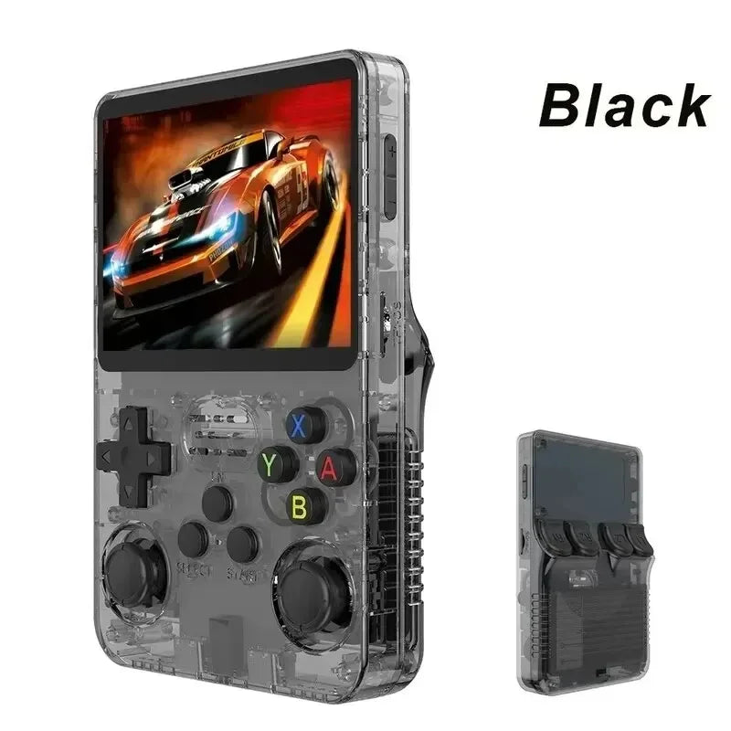 NEW  Retro Handheld Video Game Console Linux System 3.5-Inch IPS Screen Mini Portable Handheld Video Player 64GB 15000 Games