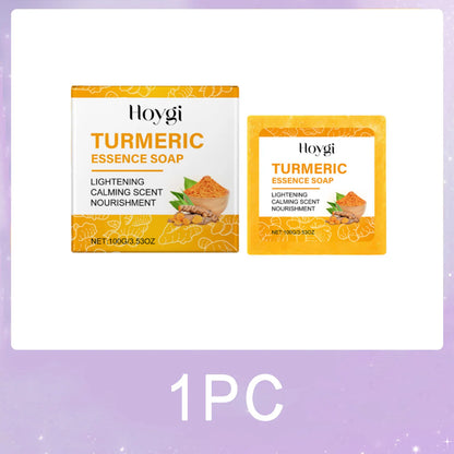 Glow Up with Our Turmeric Skincare Set! 🌟 Say goodbye to acne and dark spots while hydrating your skin with our moisturizing face cream and brightening serum! 💛✨