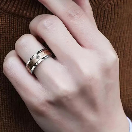 Elegant Couple's Wedding Rings – Forever Together🌹